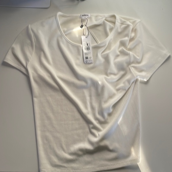 Garage Allison Tie Back Tee - Picture 1 of 3